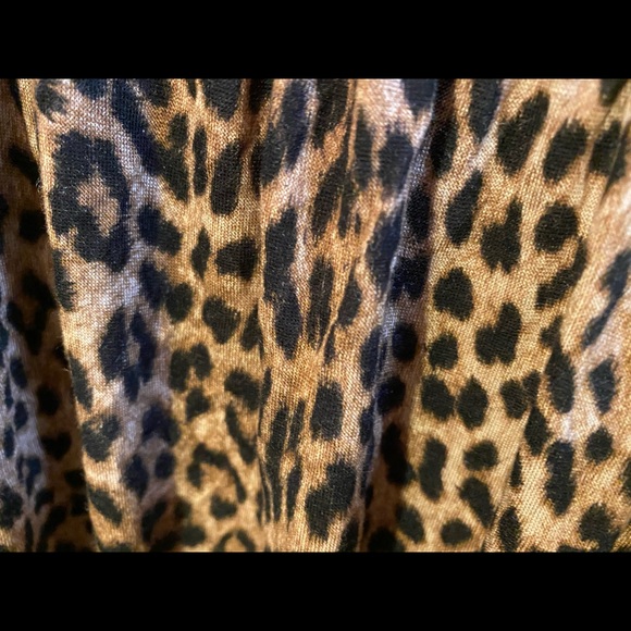 Animal Print Soft Blouse - Picture 3 of 4